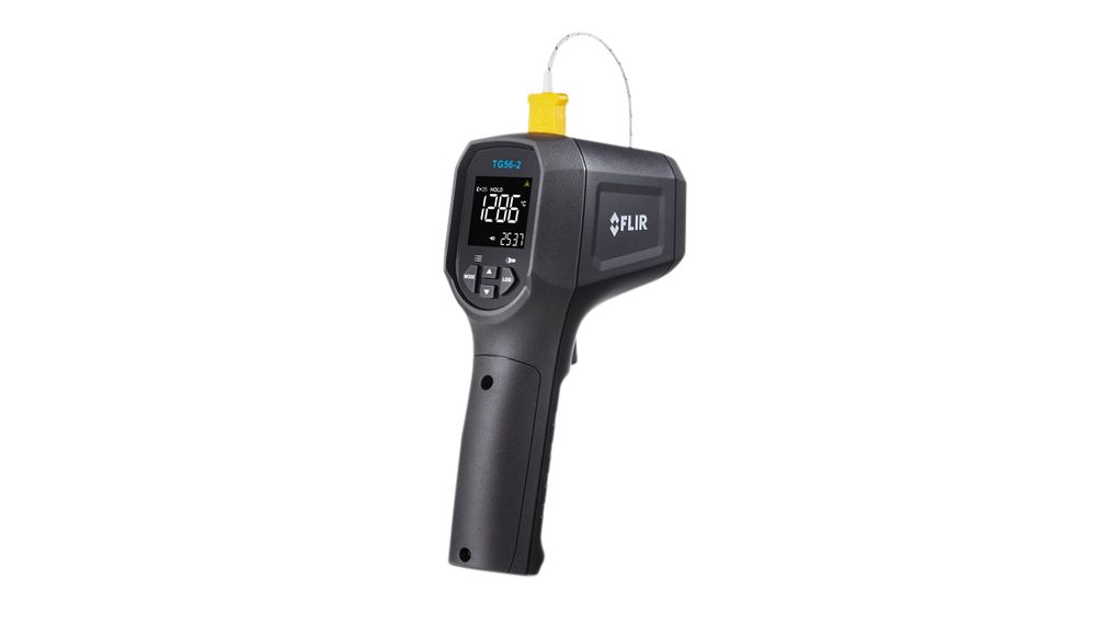 Infrared Thermometer with Type-K Thermocouple, -30 ... 1300°C