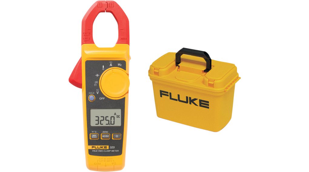 Current Clamp Meter, TRMS, 40kOhm, 50Hz, LCD