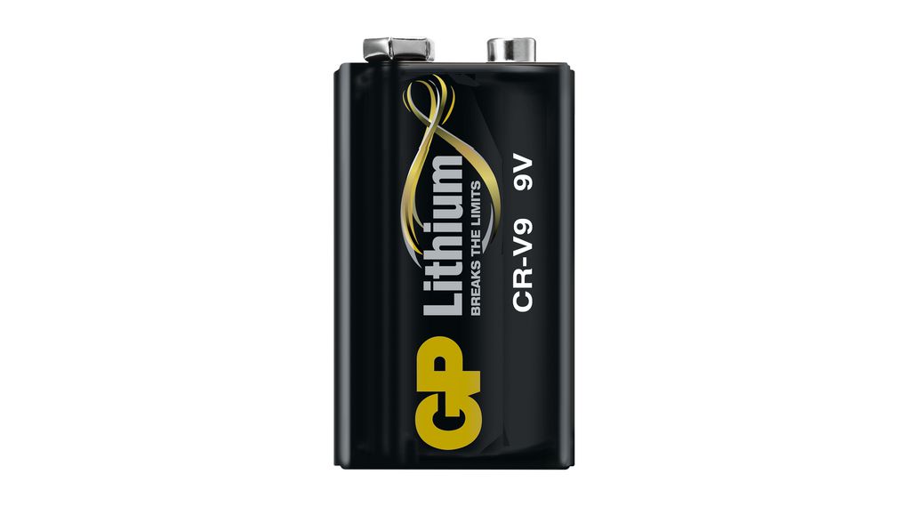 GPCRV9SD-2U1 Pile lithium 9V GP (carte de 1) Batteries Expert