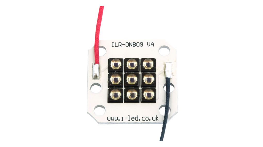 Infravörös LED-mátrixpanel 850nm 15.7V 1A 90°