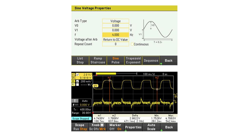 Scope View and Arbitrary Waveform Generator Option - E36150 Series