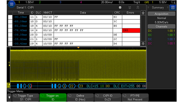 InfiniiVision 3000T X‑Series Oscilloscopes