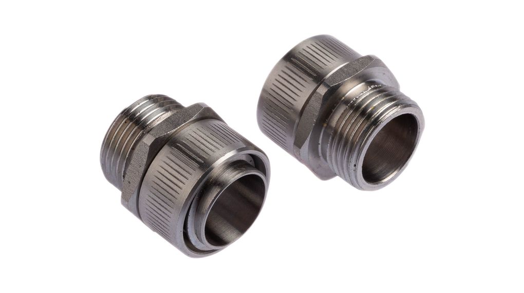 Pièce de raccordement M20 Stainless Steel Droit Métallique