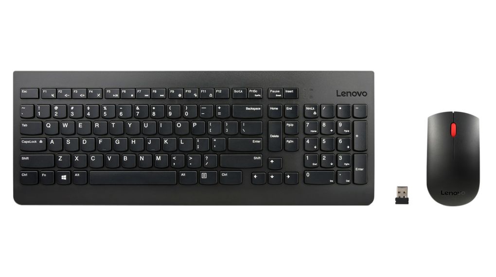 Tastatur und Maus, 1200dpi, Essential, DE Deutschland, QWERTZ, Wireless