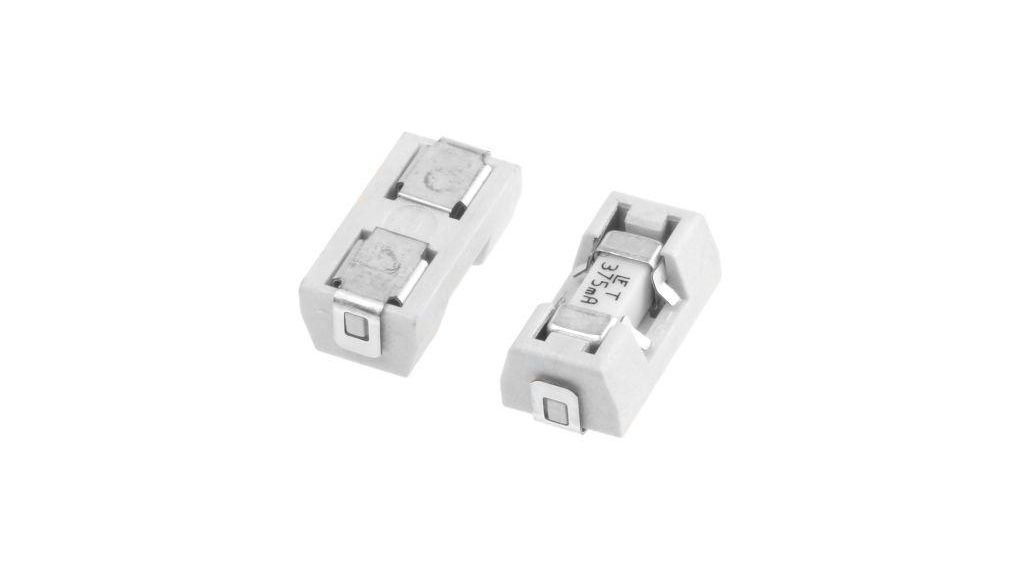 SMD icke-återställbar säkring 375 mA, 125 V, Paket med 10 delar