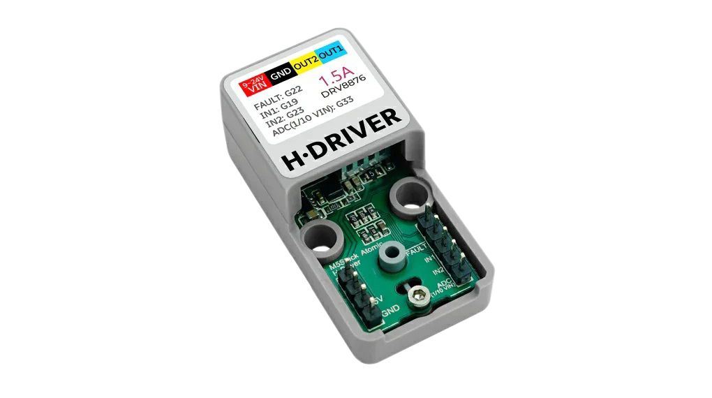 DRV8876 H-Bridge Motor Driver Base for M5ATOM