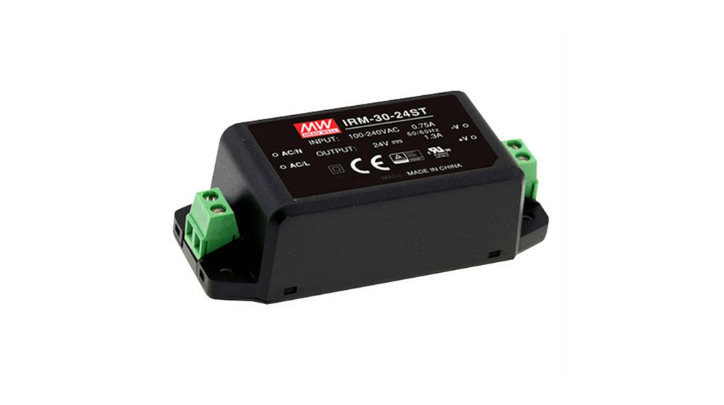Switched-Mode Power Supply, Industrial, 31.2W, 24V, 1.3A