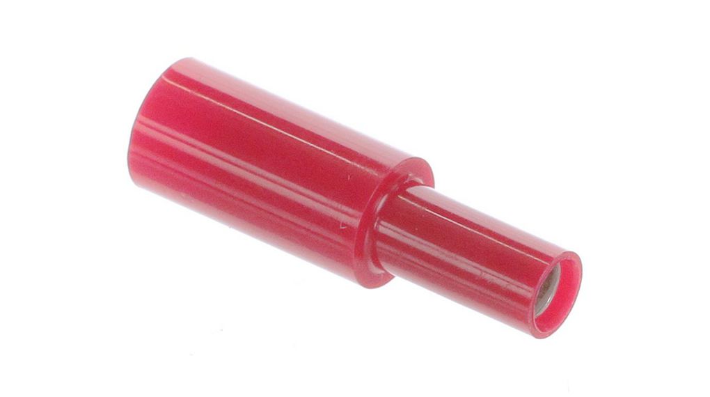 Crimp Terminal, Red, 0.25 ... 1.3mm², Polyvinylchloride (PVC), 25.9mm, Pack of 10 pieces