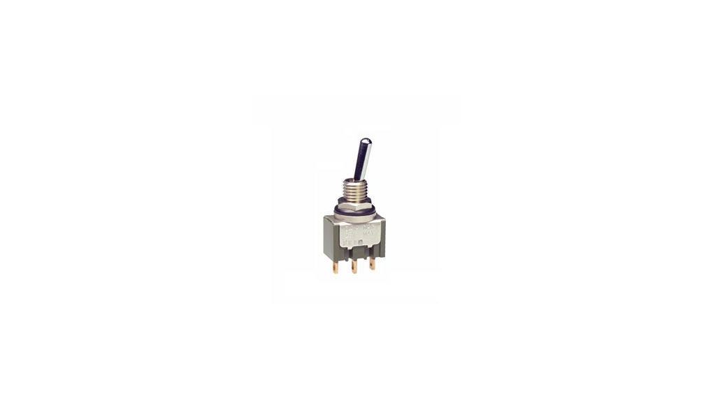 Miniature Toggle Switch (ON)-OFF-(ON) 1CO IP67