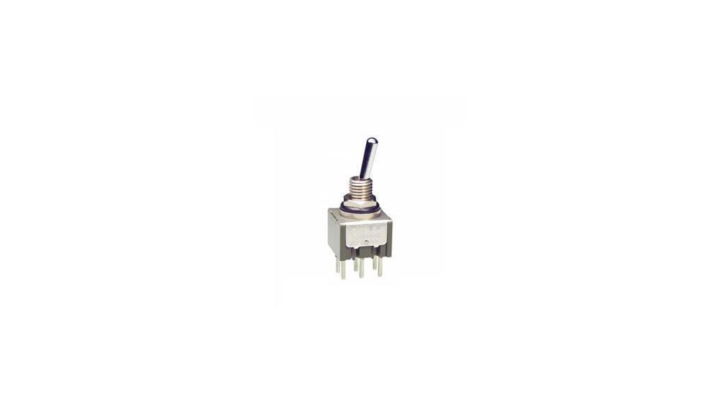 Miniature Toggle Switch (ON)-OFF-(ON) 2CO IP67