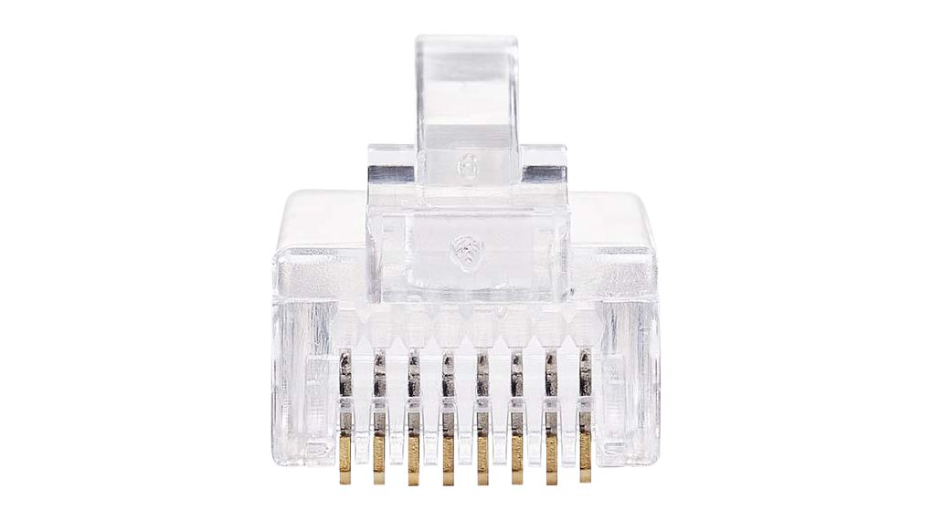 UTP, Solid Cable, RJ45, CAT5, 8 Positions, 8 Contacts, Pack of 10 pieces