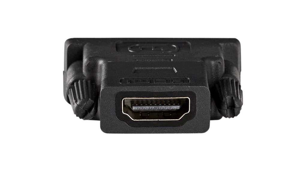 HDMI-sovitin, HDMI-pistokanta - DVI-D 24+1-nastainen urosliitin