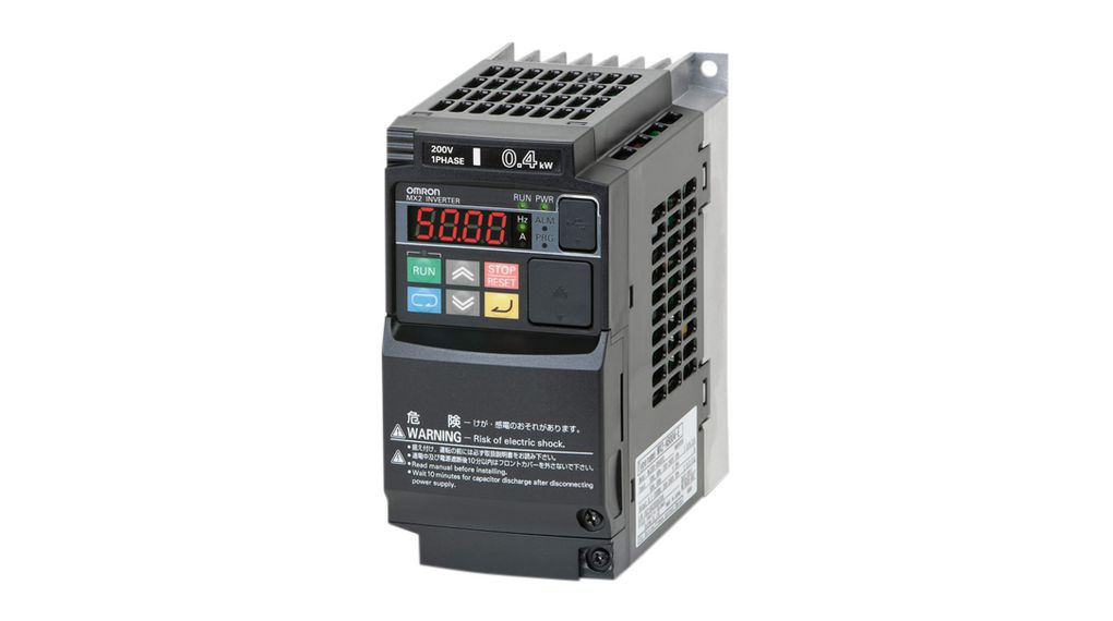 Frekvensomformer, MX2, MODBUS / RS-485 / USB, 1.6A, 200W, 200 ... 240V