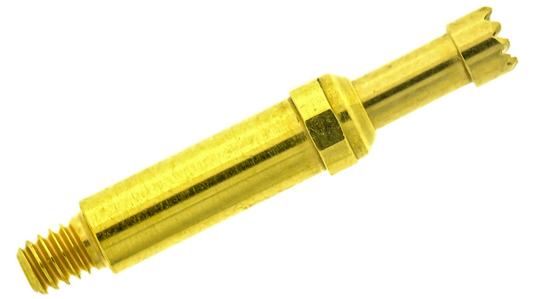 Federkontakt 6-polig 15x5,3 Mm – Schwarz – Für Modellbau, Z.B. Flügel-Rumpf-Verbindung Bei HLG, DLG