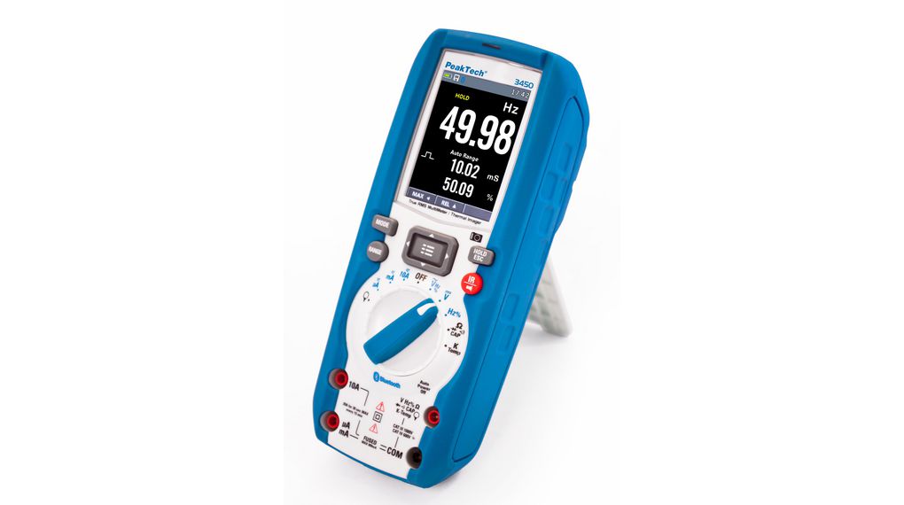 Digital Multimeter with Thermal Imager, 1kV, 10MHz, 60MOhm