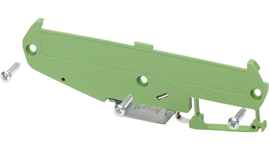 Panel mounting base 125mm Polyamide Green