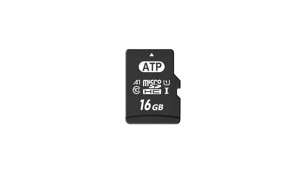 ATP 16 GB Industrial MicroSD Micro SD Card, Class 10, UHS - 1