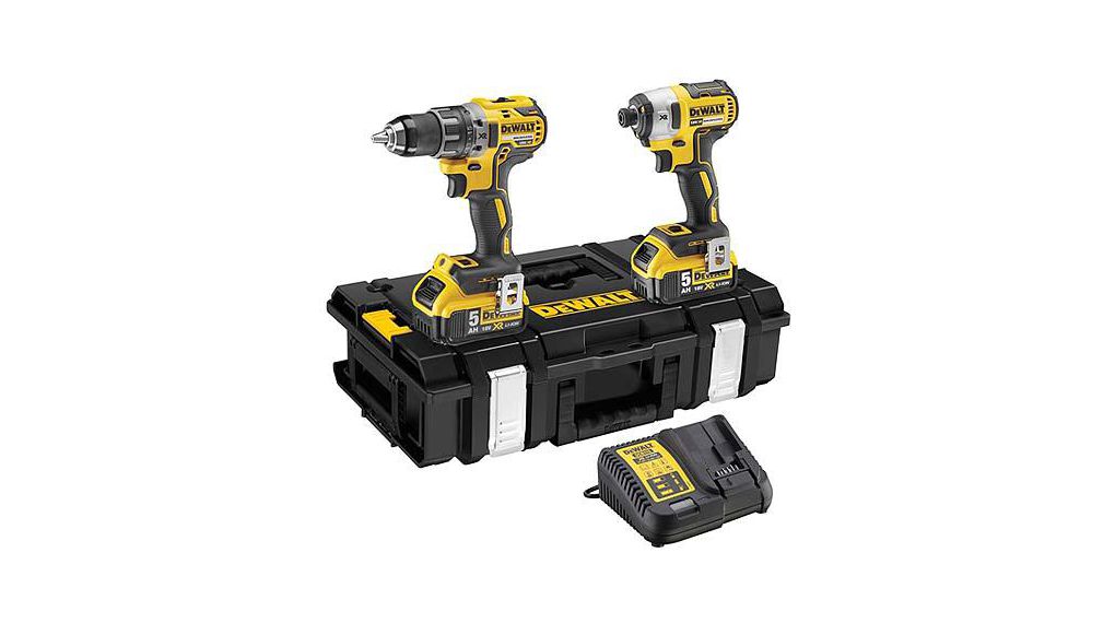 DeWALT DCK266P2-GB, 18V Cordless Power Tool Kit, Type G - British 3-Pin