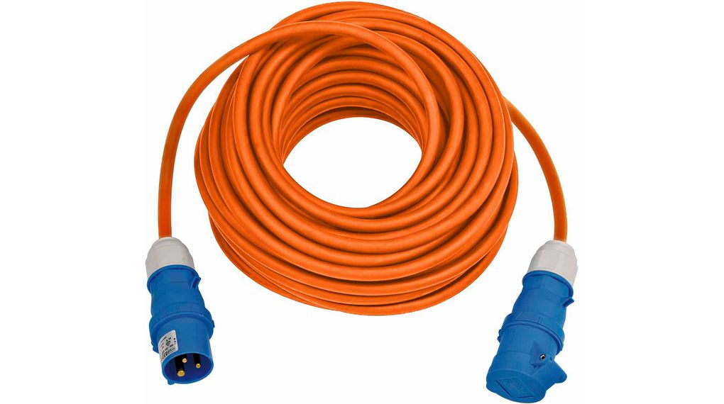 brennenstuhl 25m 1 Socket BS4343 Extension Lead, 230 V, IP44