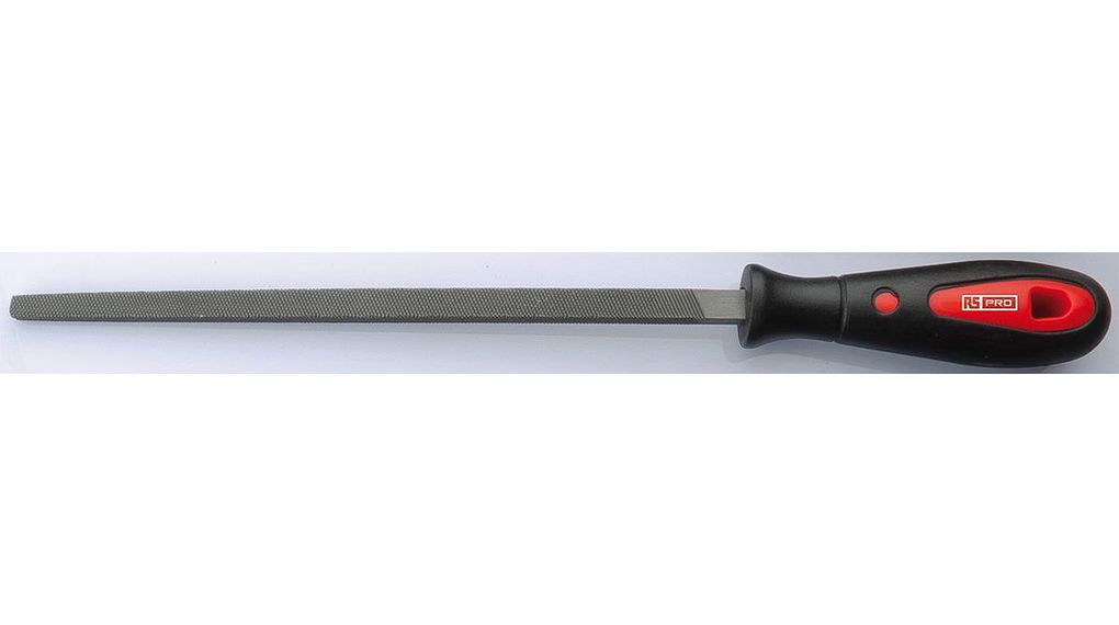 200mm, Second Cut, Square Engineers File With Soft-Grip Handle