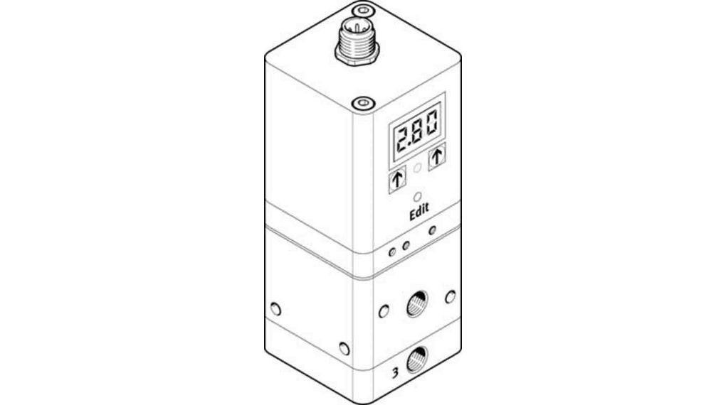 Pneumatic Regulator, 1250l/min