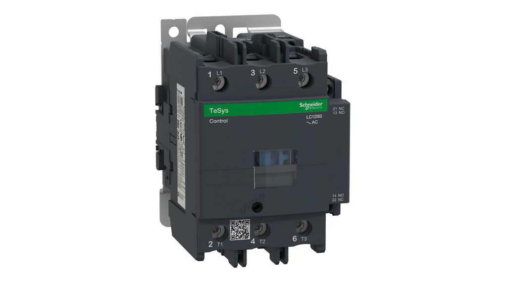 LC1D80U7 | Schneider Electric TeSys D Contactor, 240 V Coil, 3-Pole, 80 ...