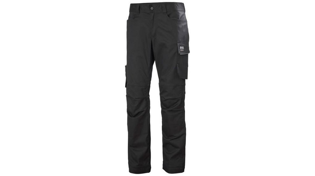 Manchester Men's Black Polyester, Cotton, Size 46, Polyester / Baumwolle, Schwarz