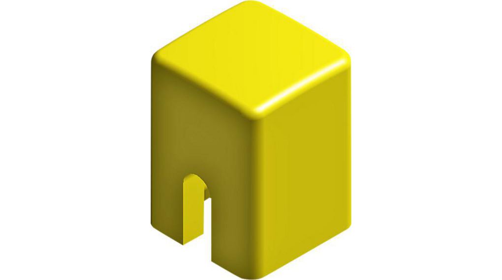 Cap Square Yellow ABS