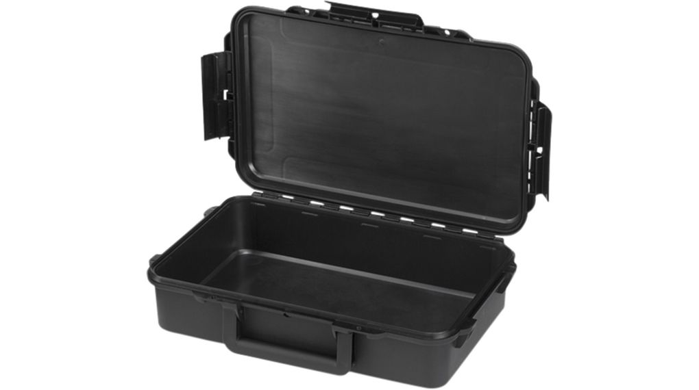 Waterproof Case, 230x350x59mm, Polypropylene (PP), Black