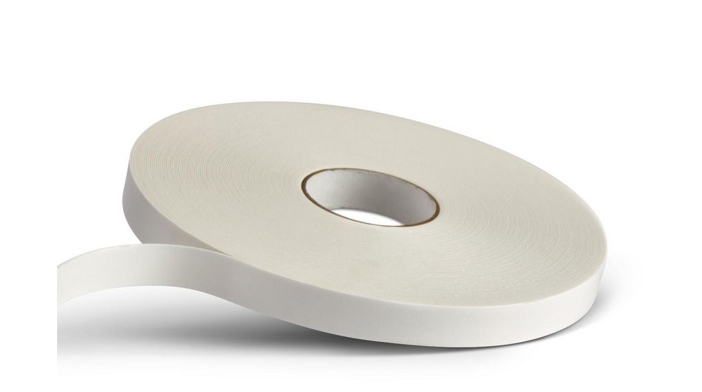 Adhesive Foam Tape 19mm x 50m White