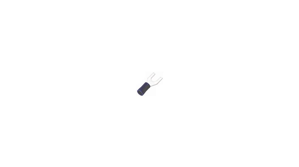 Gaffelkabelsko, Delvis isolerad, 1.5 ... 2.5mm², #8, Paket med 100 delar