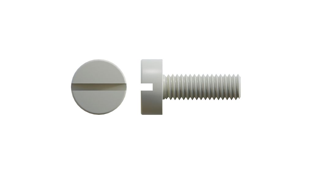 Schraube, Zylinderkopf / Maschine, Schlitz, M5 x 0.8, 20mm, Packung à 100 Stück