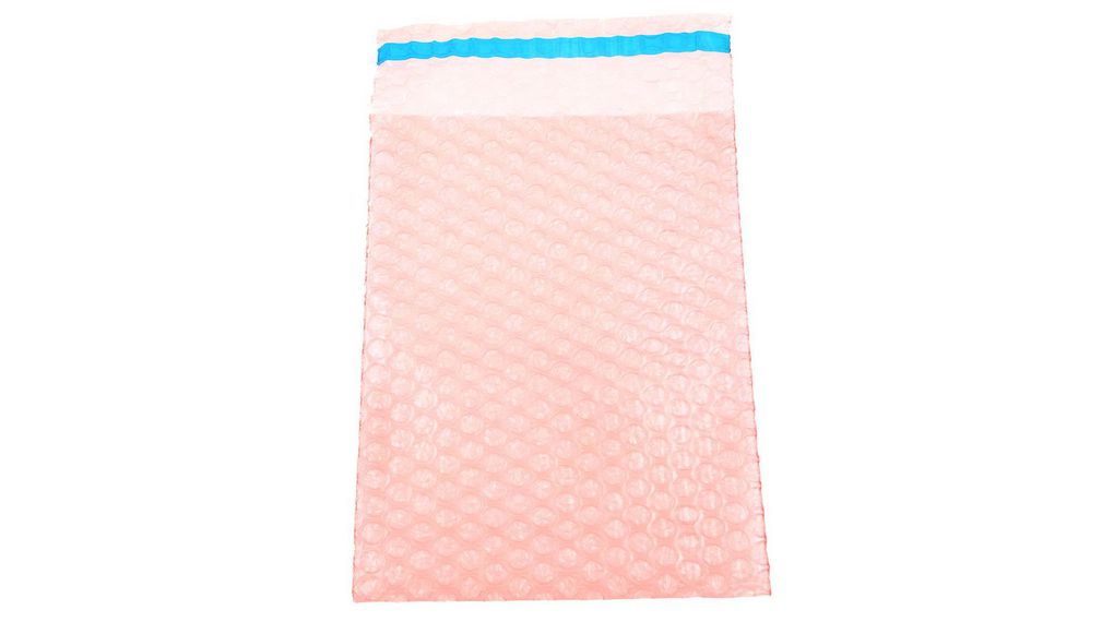 Antistatisk bubbelpåse, 180mm x 235mm, Polyeten med låg densitet (LDPE) / Linjär polyeten med låg densitet (LLDPE), Paket med 50 delar