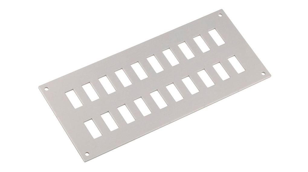 Thermocouple Miniature Socket Panel 175 x 75mm Anodized Aluminium