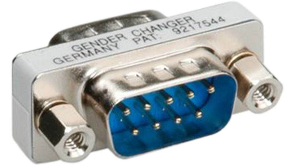 D-Sub Adapter, D-Sub 9-Pin Plug - D-Sub 9-Pin Plug