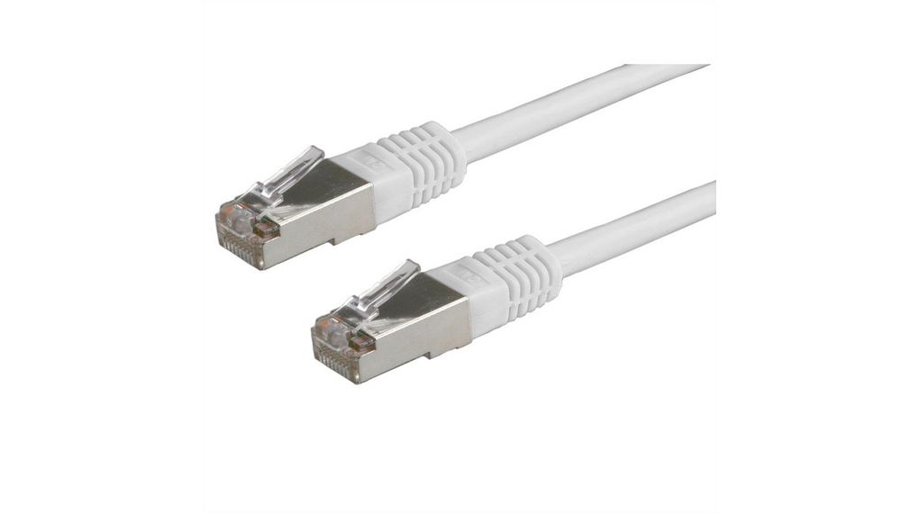 Patch Cable, RJ45 Plug - RJ45 Plug, CAT5e, S/FTP, 5m, Grey