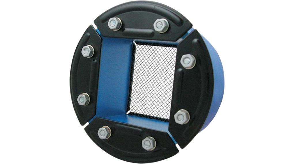 Cable Entry Frame, R, Number of Grommets , Galvanised Steel