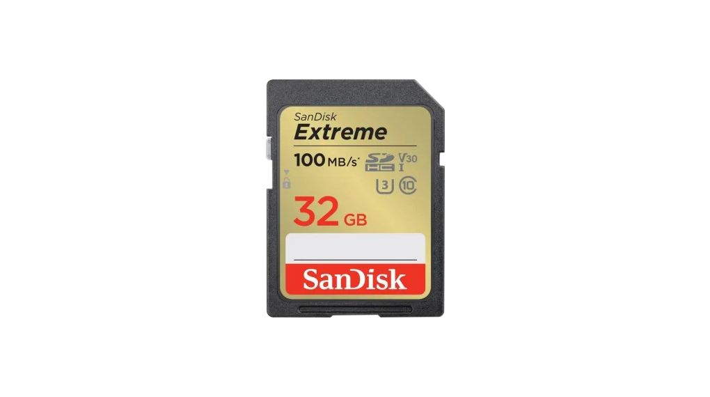 Industrial Memory Card, SD, 32GB, 100MB/s, 60MB/s, Black / Gold
