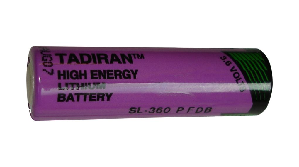 Backup Battery for S7-400 PLCs, 3.6V