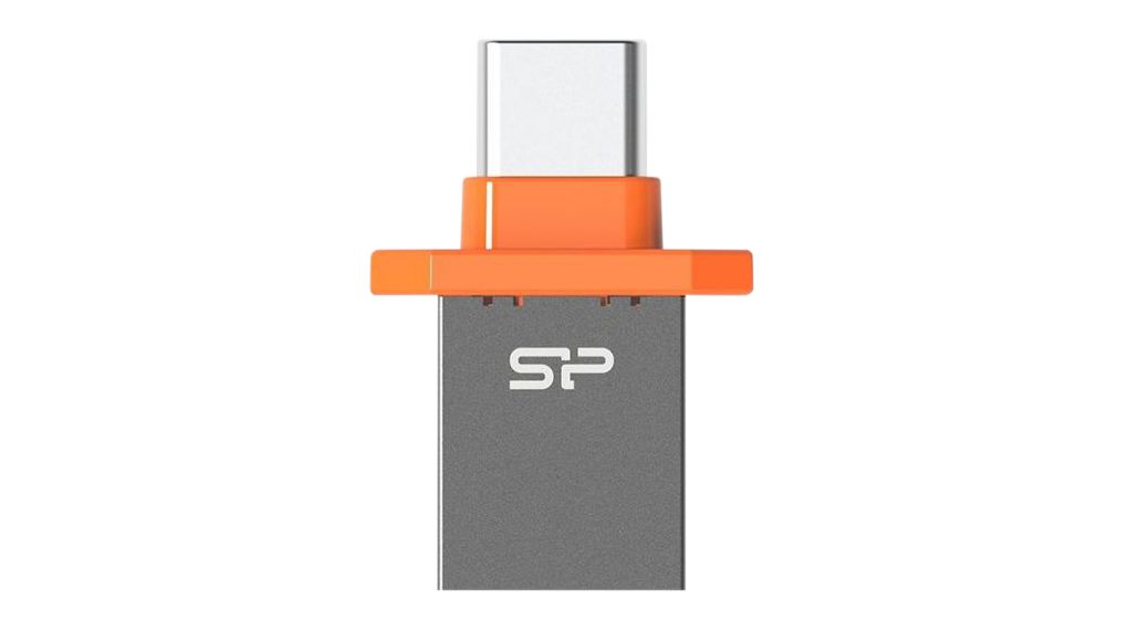 USB-Stick, Mobile C21, 32GB, USB 3.0, Grau/Orange