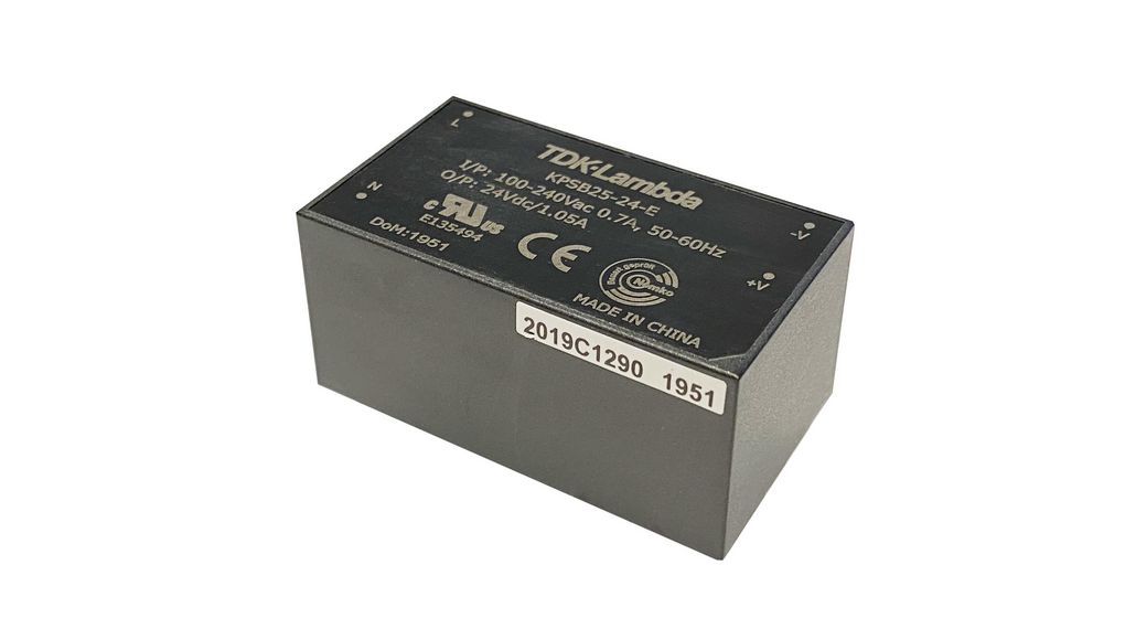 Měniče pro montáž na PCB 25W 24V 1.05A
