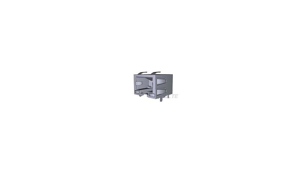 5-1734324-9 | TE Connectivity RJ45 8P8C w/ Y G LED W/ panel dip