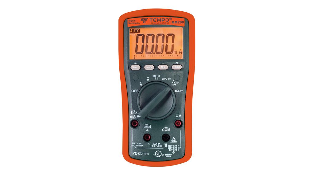 Digital Multimeter 1kV 10A 1GHz 60MOhm
