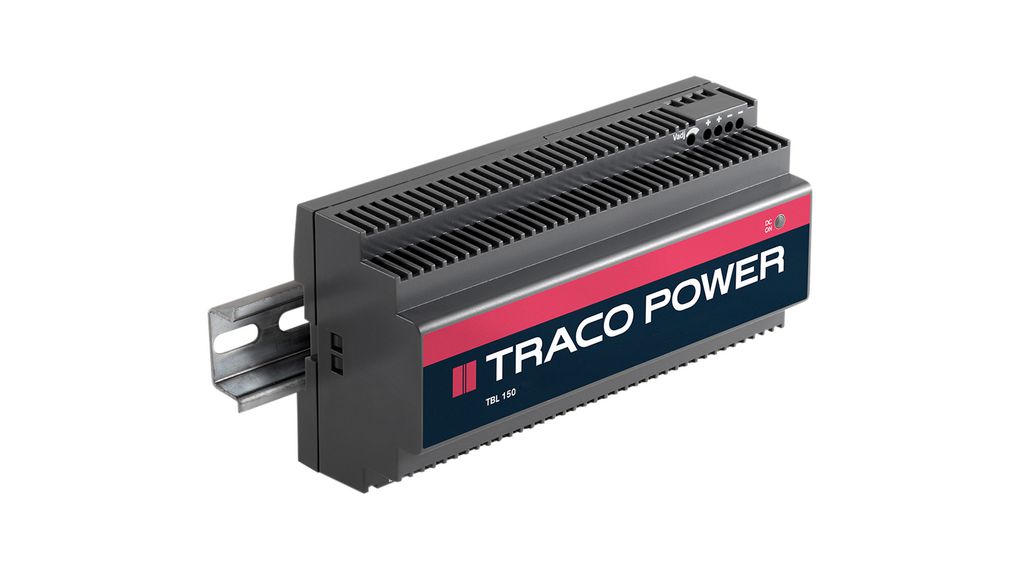 TBL 150-112, Traco Power Netzteil für DIN-Schiene, 84%, 12V, 10A, 120W,  Einstellbar