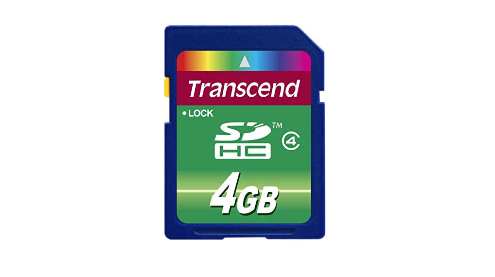 Scheda memoria, SD, 4GB, 16MB/s, 4MB/s, Blu