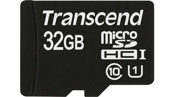 Scheda di memoria MicroSD, microSD, 32GB, 60MB/s, 45MB/s, Nero / Rosso