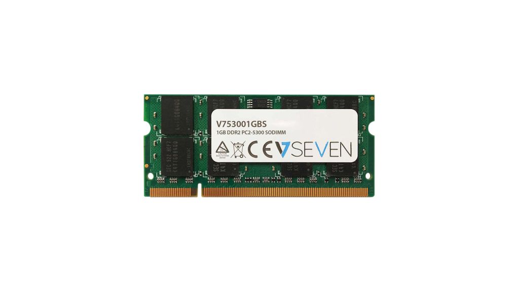 Notebook RAM Memory DDR2 1x 1GB SODIMM 667MHz