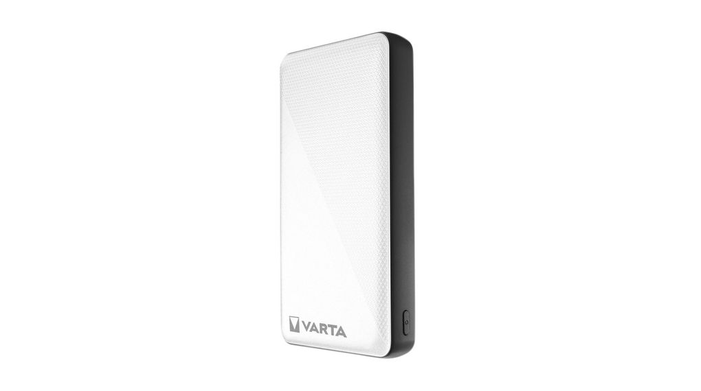 Power Bank, Li-Ion, 15Ah, USB, Blanc