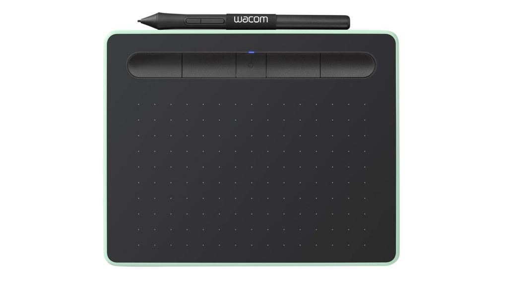 Wacom Intuos Small, USB / Bluetooth, 152 x 95 mm, Black / Green