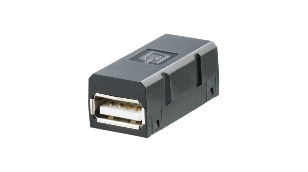 Adapter, USB-A 2.0 Socket - USB-A 2.0 Socket